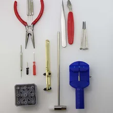 Наручные часы zlimsn Инструменты для ремонта Настольный инструмент Отвертка тиски наборы открывалка инструмент-часы набор для ремонта часов продукты для макияжа Ремешки для наручных часов TL0001