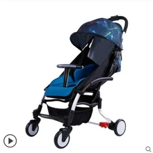 Интеллектуальная Тормозная детская коляска с высоким пейзажем, детская коляска, может сидеть и лежать, электрический автомобиль для детской коляски