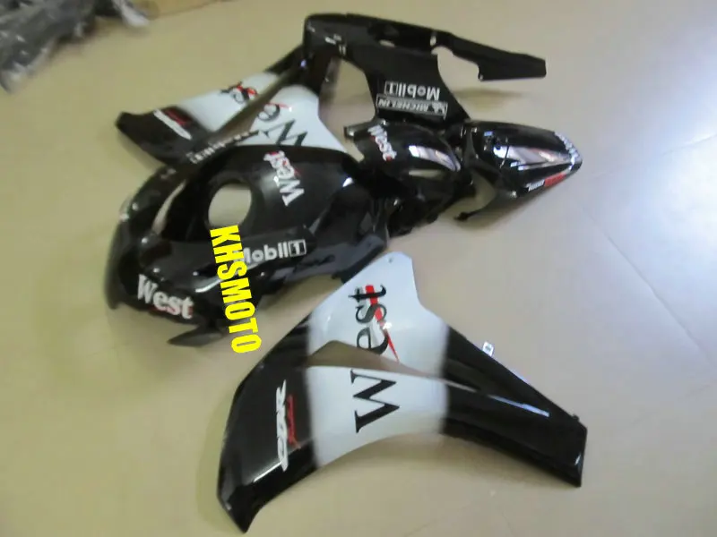 Изготовленный на заказ белый черный обтекатель комплект для HONDA CBR1000RR 08 09 10 11 CBR