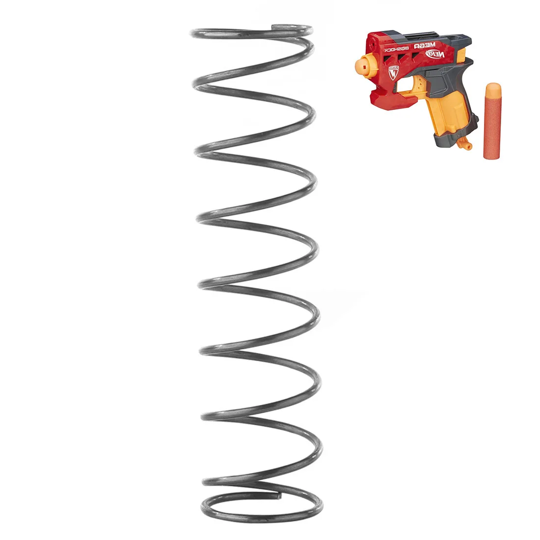 

Super Assault Upgraded Spring Professional Toy Accessories for Nerf N-Strike Mega BigShock Blaster - 10kg