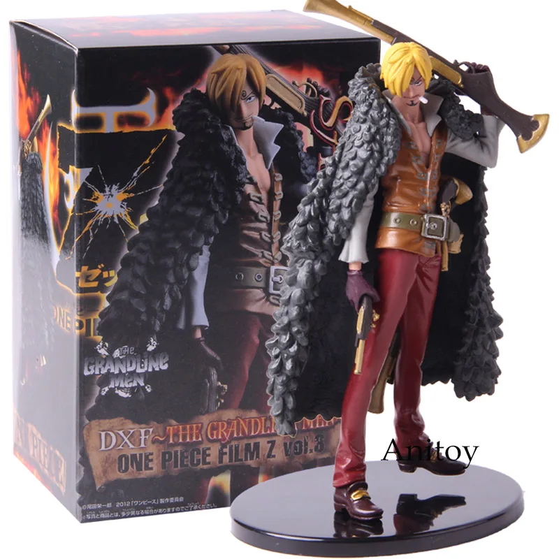 Banpresto one piece Фильм Z The Grandline men vol.3 Vinsmoke Sanji DXF фигурка Коллекционная модель игрушки