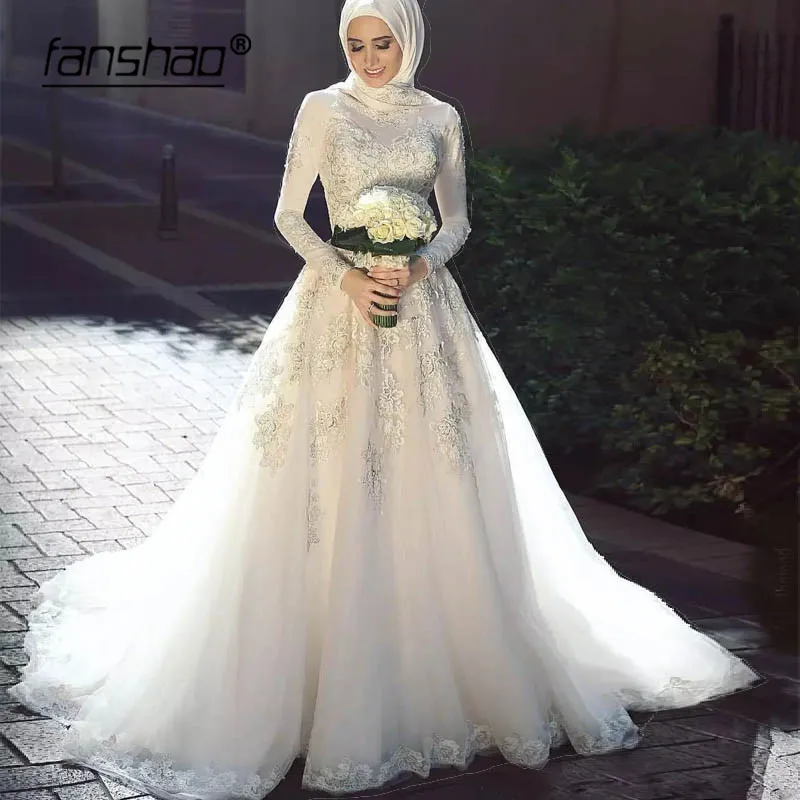 wedding dresses for hijab