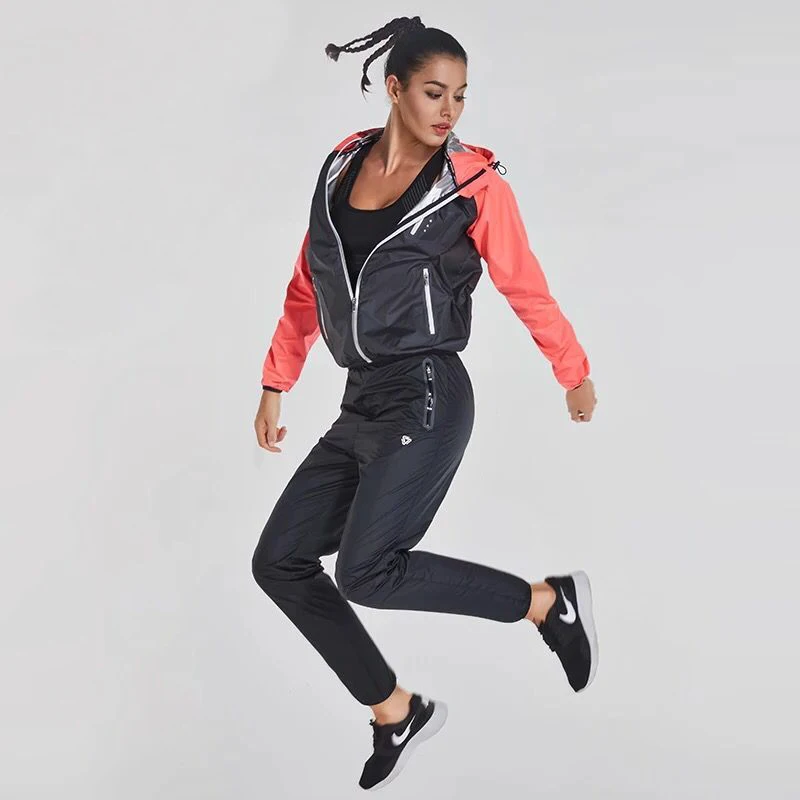 

Hot Sweat Running Set Women Gym Clothes Yoga Workout Fitness Training Tracksuits 2PCS Sports Jogging Suits Sportswear Plus Size