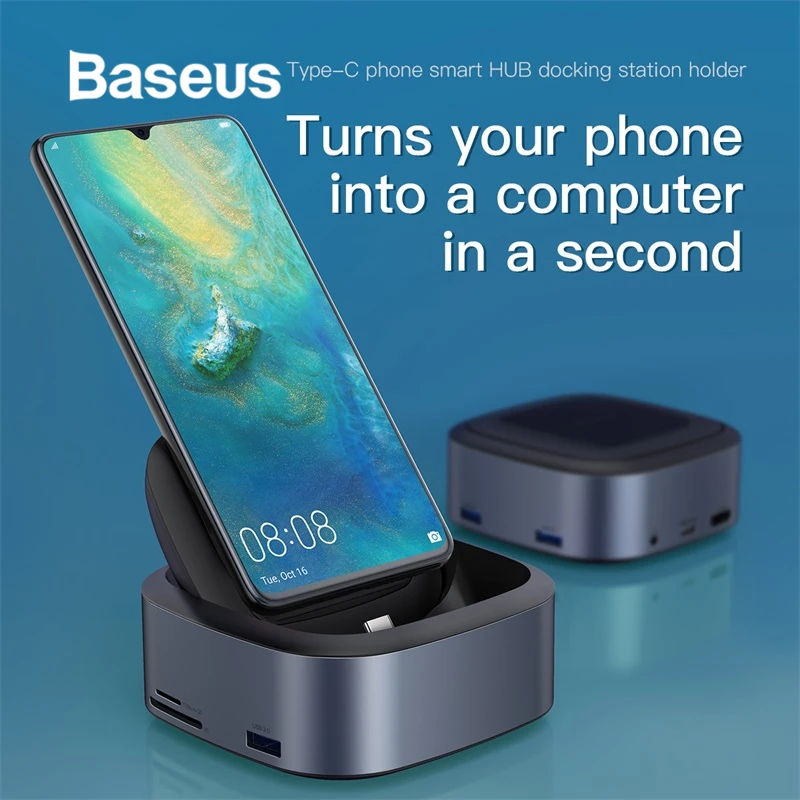  USB Mobile TYPE-C Dock Dex Pad Type-C to USB3.0 HDMI HUB PD Fast Charging Docking Power Adapter For - 33049508437