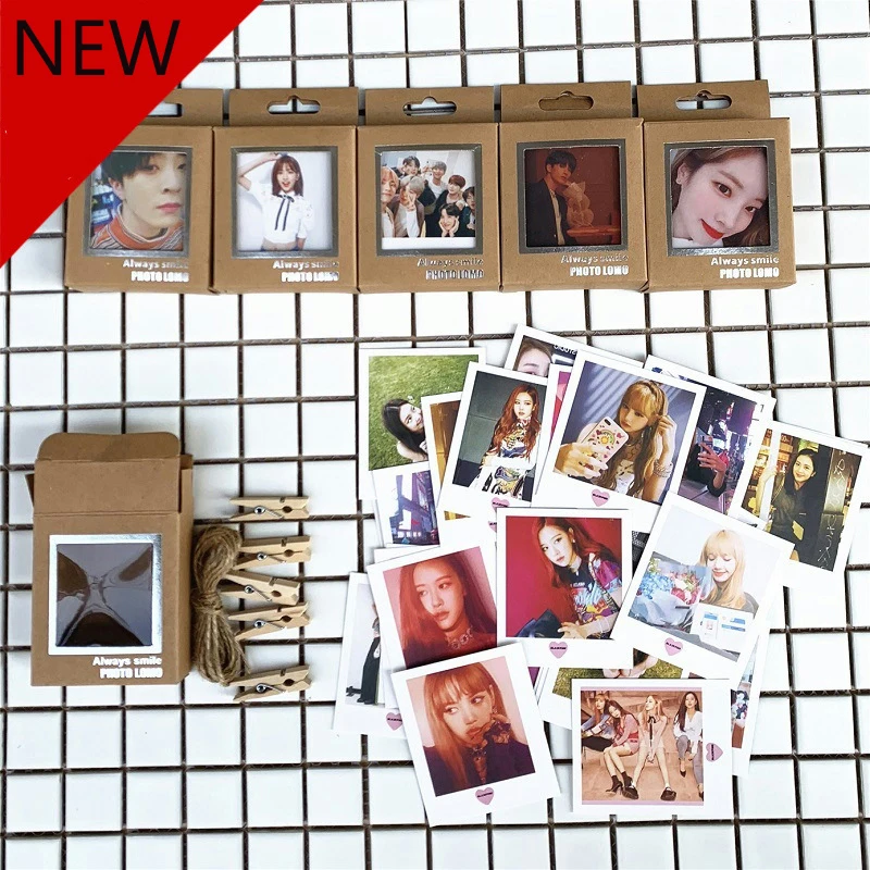 

Kpop blackpink got7 izone TXT TWICE photo card LOMO card kpop drop shipping 40PCS