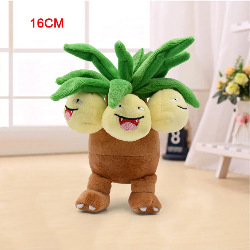 14-45cm New Arrival Cute Charizard Pikachu Aipom Lucario Tyranitar Furret Soft Plush Dolls Toys for Children Christmas Gift - Цвет: Exeggutor