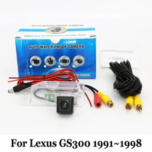 Стоянка для автомобилей Камера Для Lexus GS300 GS 300 1991 ~ 1998/RCA AUX Проводной Или Беспроводной/HD CCD Ночного Видения Заднего Вида камера