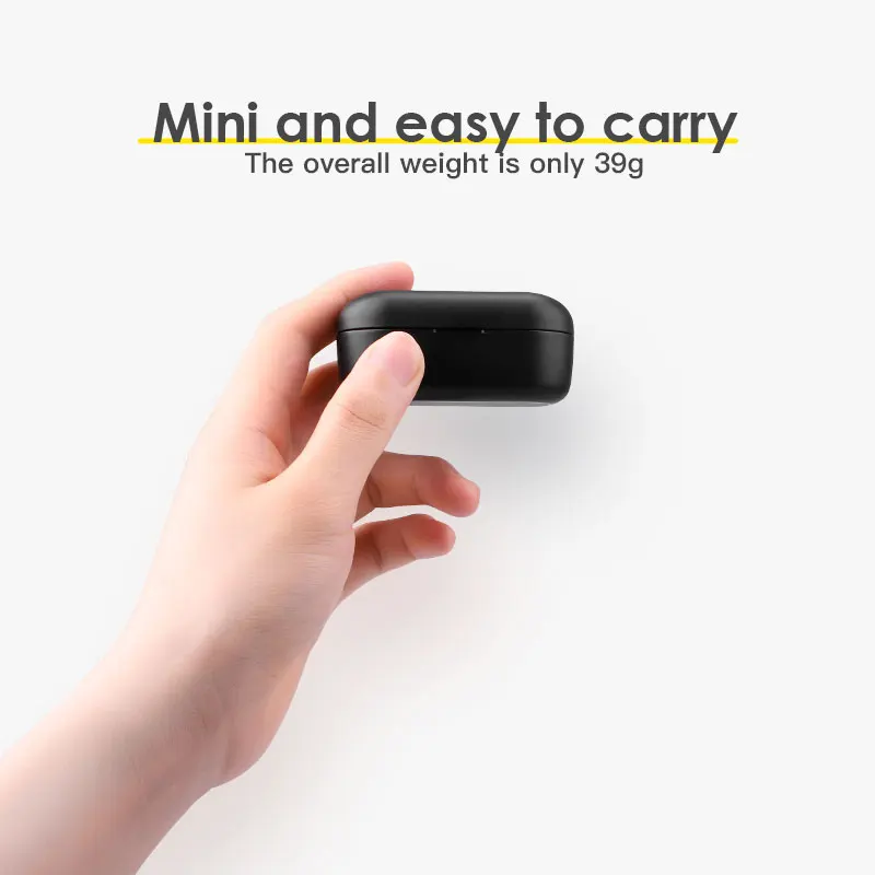 KUULAA Bluetooth 5 0 наушники спортивные настоящие беспроводные TWS Handsfree гарнитура для iPhone