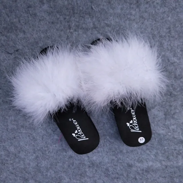 fenty fur slippers