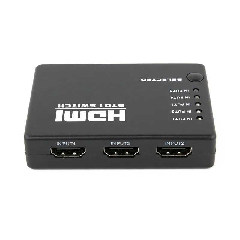 5 Порты и разъёмы HDMI Splitter HD HDMI к HDMI 1080 P 5 в 1 из совместимый для HD-DVD, SKY-STB, PS3, Xbox 360 ТВ Кабель-адаптер