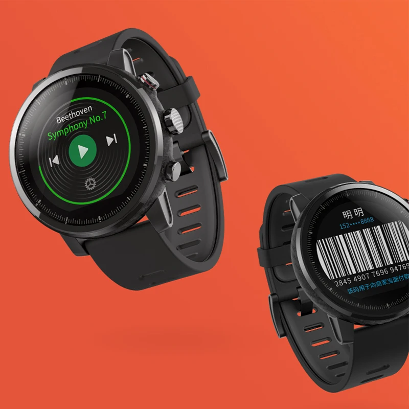 Английская версия Huami Amazfit Stratos спортивные умные часы 2 gps 5ATM вода 1 34 'ƈ.5D экран