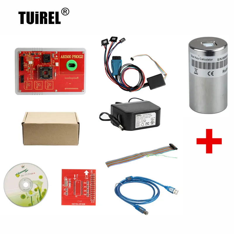 

AK500 Plus Key Programmer for Mercedes Benz (without Database Hard Disk) Plus MB Dump Key Generator from EIS SKC Calculator