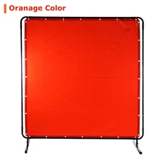 Огнеупорный огнестойкий сварочный щит 6'X6' полупрозрачный анти-УФ Анти-УФ виниловый сварочный экран для штор