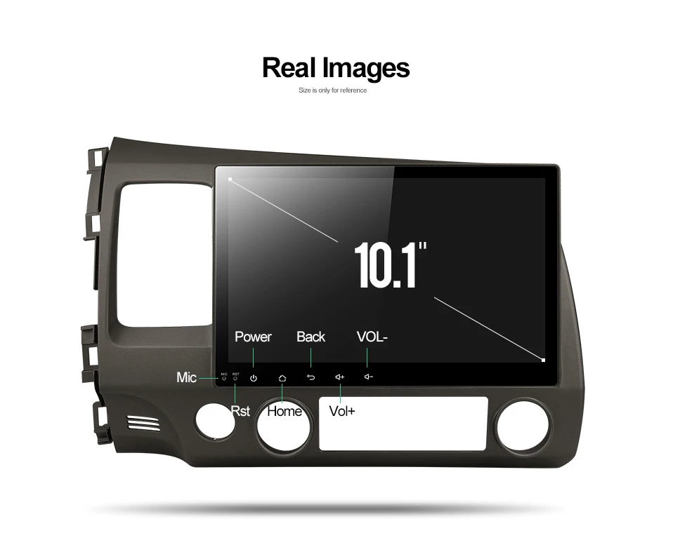 Perfect android 8.1 car dvd for honda civic 2006-2011 with gps navigation car radio video stereo multimedia player octa core IPS screen 2