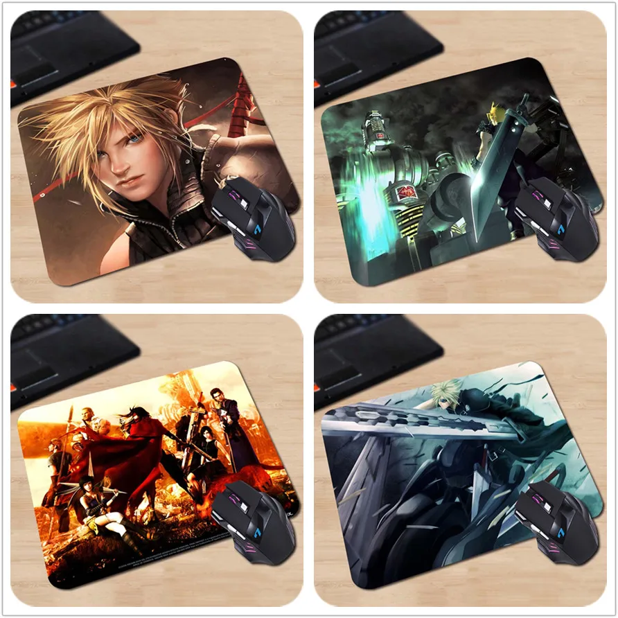 

Final Fantasy Characters Desk & Mouse Pad Table Play Mat (CLOUD STRIFE - FINAL FANTASY 2) Gaming Customize Athletics Mouse Pad