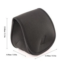 Катушка Сумка Неопреновая Рыболовная катушка Защитная крышка спиннинговая Катушка Чехол сумка для Карповой ловли на открытом воздухе рыболовные снасти аксессуар X300