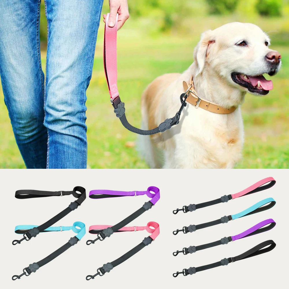 

4 Colors Nylon Dog Leash Traction Rope Walking Dog Leash Pet Puppy Training Running Leashes Belts For Small Medium Large Dogs