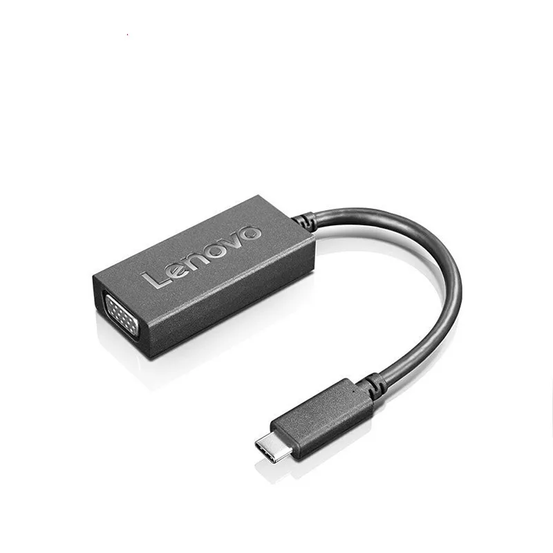 lenovo USB C к VGA тип-c к VGA USB 3,1 Женский адаптер Поддержка 1080 P для Macbook Google Chromebook Pixel USB-C тип-c