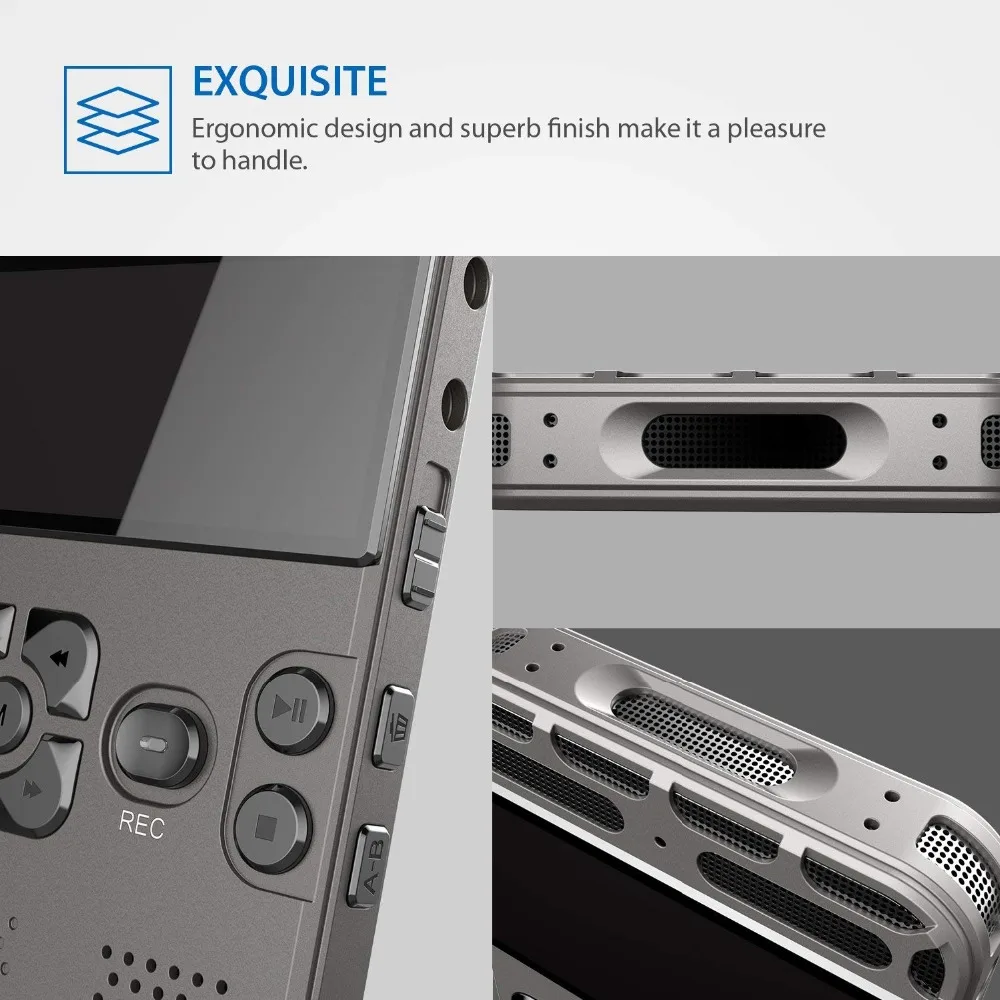 Portable HD Studio Digital Audio Sound Voice Recorder Dictaphone WAV MP3 Player Recording Pen 50m Noise Reduction Support 64G Portable HD Studio Digital Audio Sound Voice Recorder Dictaphone WAV MP3 Player Recording Pen 50m Noise Reduction Support 64G