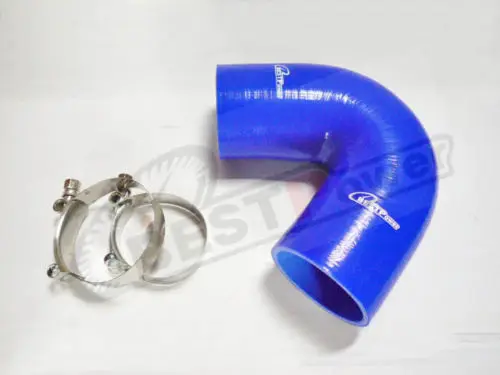 

Silicone 135 degree Elbow Hose/57mm 2.24" inch Turbo Intercooler pipe+ 2 T clamp