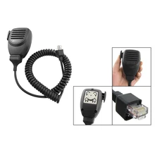 HFES Blk катушка шнур ручной динамик микрофон для Kenwood TK-868G