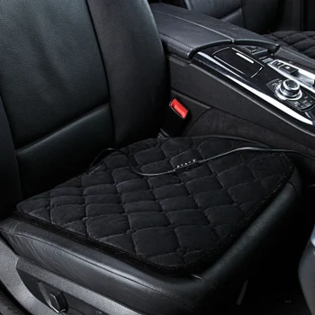 

Car car winter electric heated cushion single seat cushion New car heating cushion pad Four Seasons Universal seat single