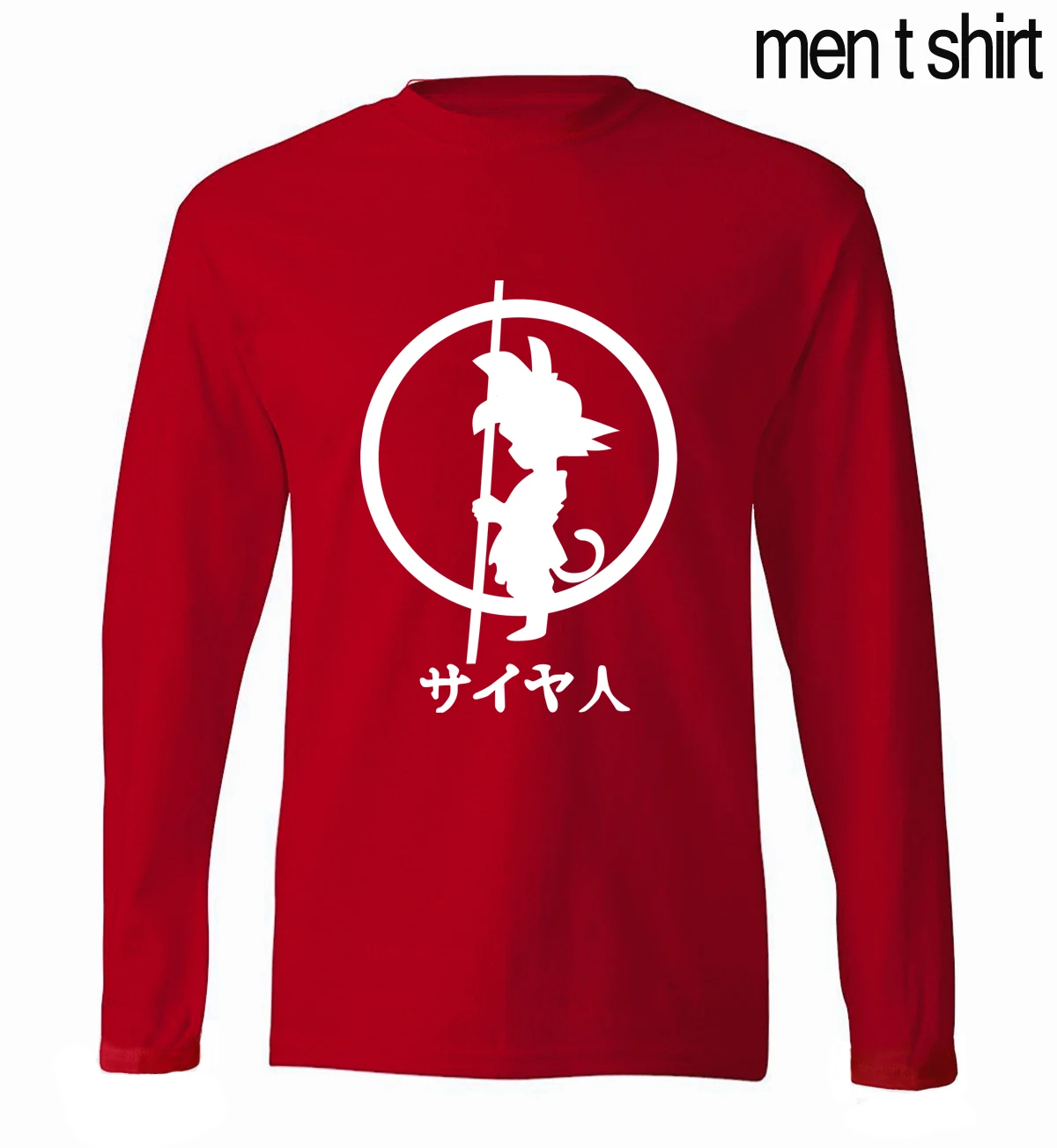Dragon Ball Z camisas de manga larga de Primavera de 2019 de los hombres de verano Camisetas 100% algodón de los hombres camisetas Camiseta Masculsino Anime los Fans Dragon Ball Z camisas de manga larga de Primavera de 2019 de los hombres de verano Camisetas 100% algodón de los hombres camisetas Camiseta Masculsino Anime los Fans