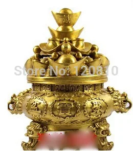 

Bronze sculpture, copper decoration lucky Large Bronze statue copper