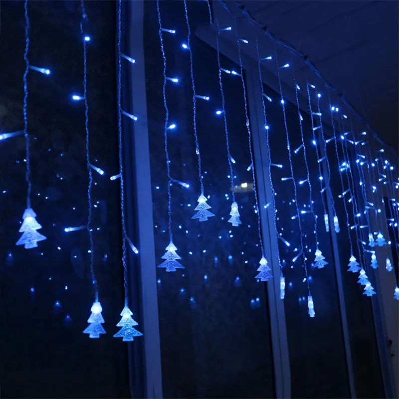 Feimefeiyou Garden outdoor decoration 3.5m 96 leds 5m 216 leds curtain icicle string led lights New year Garden Birthday Wedding Feimefeiyou Garden outdoor decoration 3.5m 96 leds 5m 216 leds curtain icicle string led lights New year Garden Birthday Wedding
