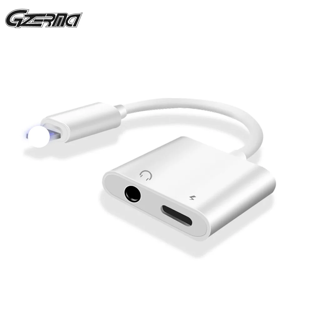 Goede 6 In 1 Kabel Adapter Converter Voor iPhone XR XS XS Max 8 7 6 Opladen Luisteren Bellen 3.5mm jack Audio Kabel Telefoon Accessoires