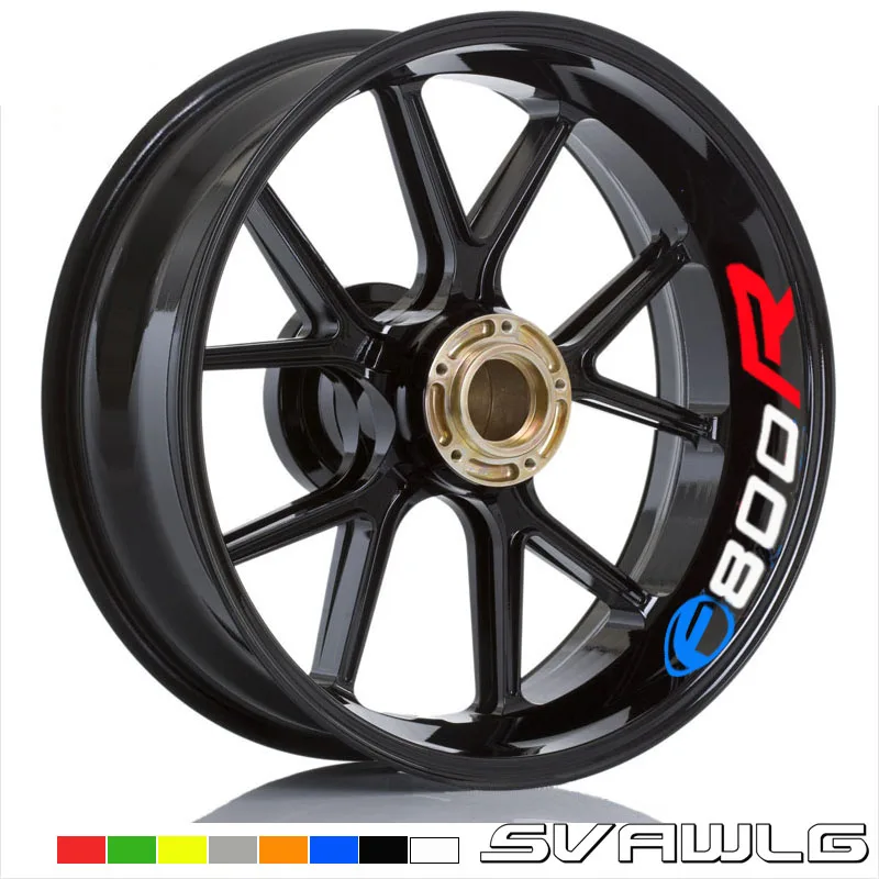 

New high quality Fit Motorcycle Wheel Sticker stripe Reflective Rim For BMW F800R F800 LOGO F800R