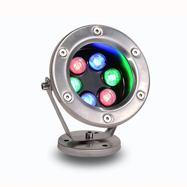 

20pcs AC12V 24V Underwater LED Changeable 3W/6W/9W/12W Swimming Pool Light Outdoor Fountain Lights Project Decor Underwater Lamp