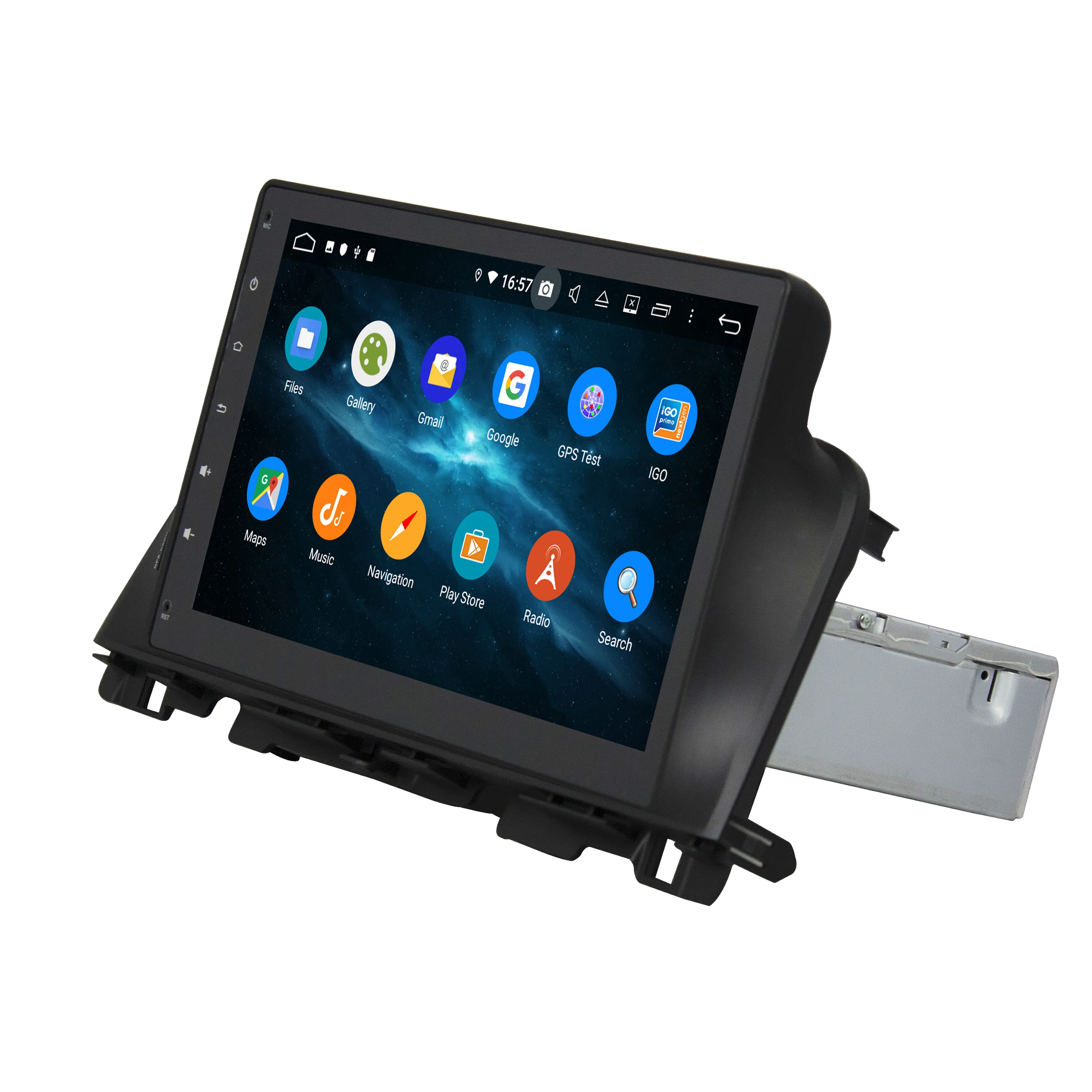 Excellent Octa Core 1 din 10.1" Android 9.0 Car DVD Player for Kia K5 Optima 2015 2016 2017 Car Radio GPS WIFI Bluetooth USB 4gb+64gb 1