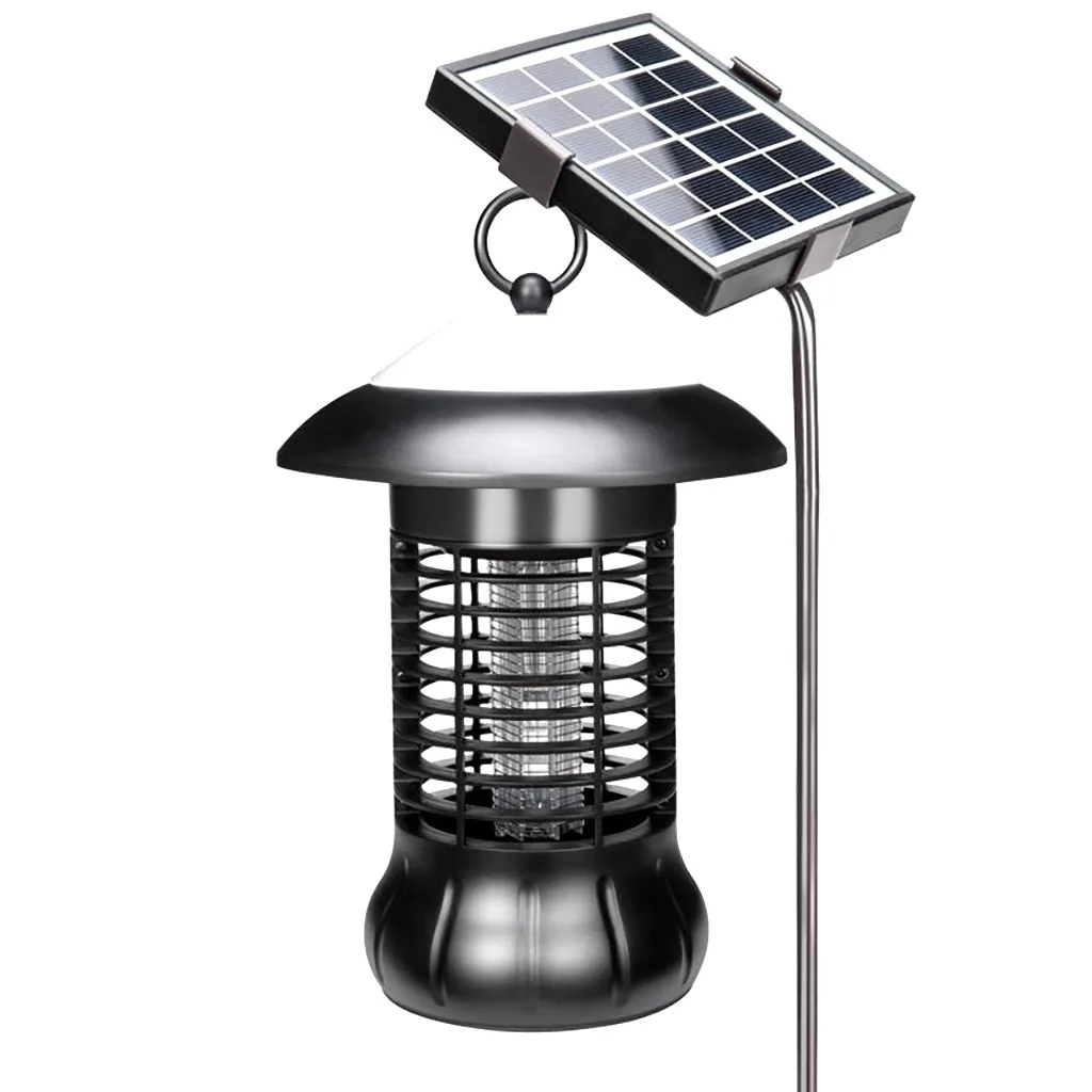 

2019 The fashionest Solar Insect Zapper Mosquito Killer Bug Trap Electric Pest Fly Catcher Terminato Solar Mosquito Killer Light