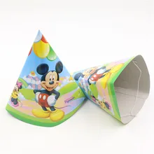 Kartonové kornouty s Mickey Mousem na oslavy