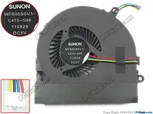 Free shipping for SUNON MF60090V1-C470-S99 DC 5V 0.20A 4-wire 4-pin Server Blower fan