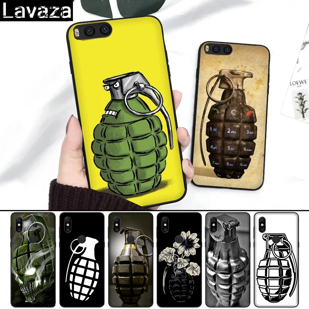 

Lavaza Army Fans Weapons Grenades Design Silicone Case for Xiaomi Redmi 4A 4X 5A S2 5 Plus 6 6A Note 4 Pro 7 Prime