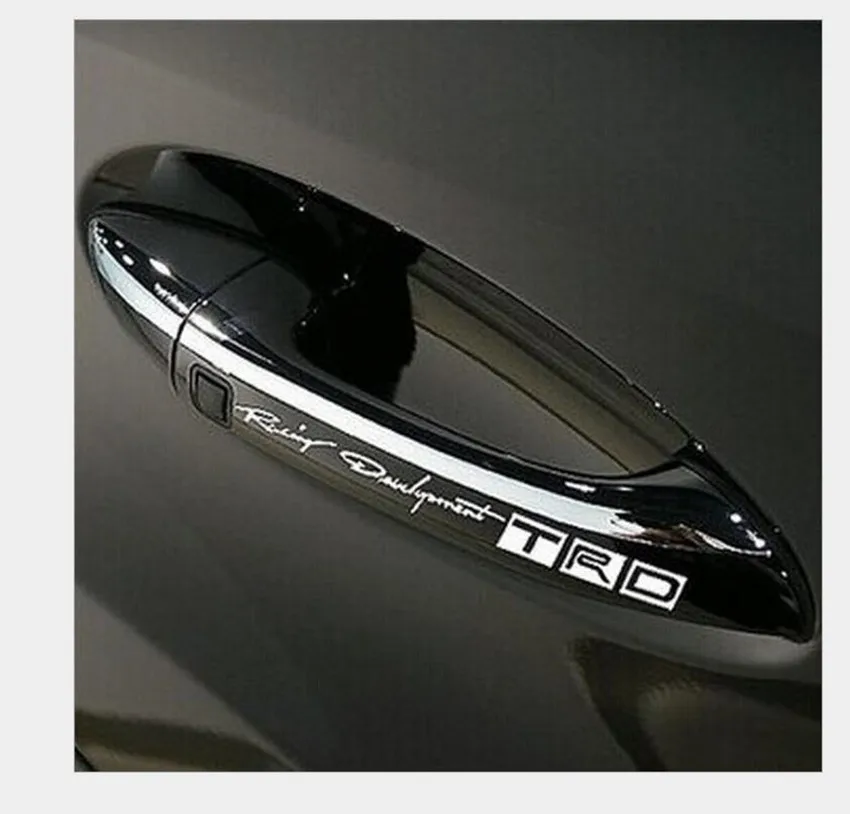 

4pcs Car Door Handle Stickers Accessories for Chrysler 200 300 Aspen Pacifica PT Cruiser Sebring Town Car styling