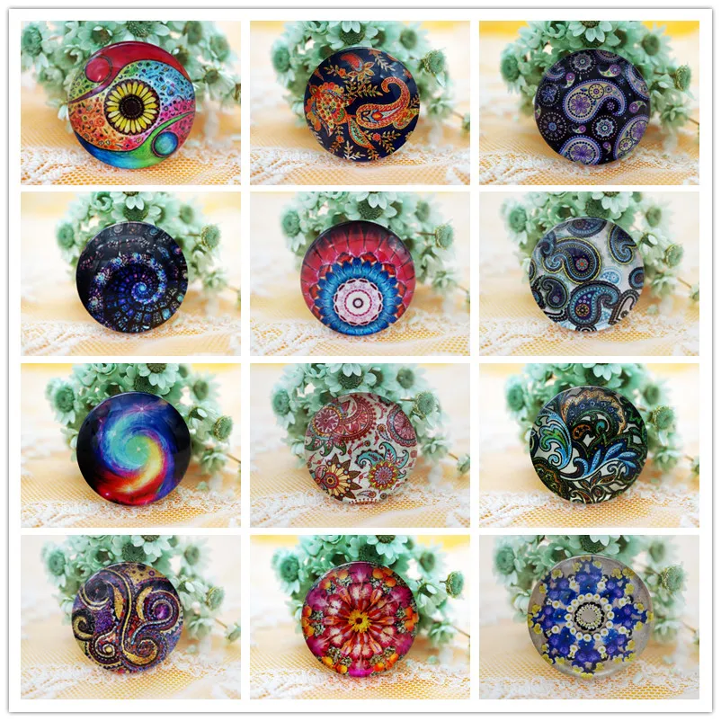 

10PCS/lot Round 14MM Glass Cabochon for make bracelet necklace Jewelry for women earring pins brooch craft supply