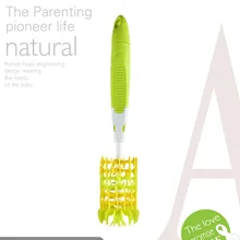 Силиконовая щетка для бутылок и пустышек(A151); Интегрированное формовочное производство; бесшовное соединение; без зарегистрированной воды