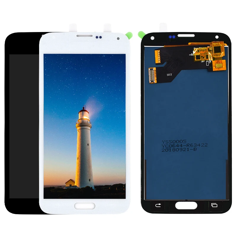 

S5 Display for Samsung Galaxy S5 G900F G900 G900M LCD display touch screen digitizer full Assembly replacement parts