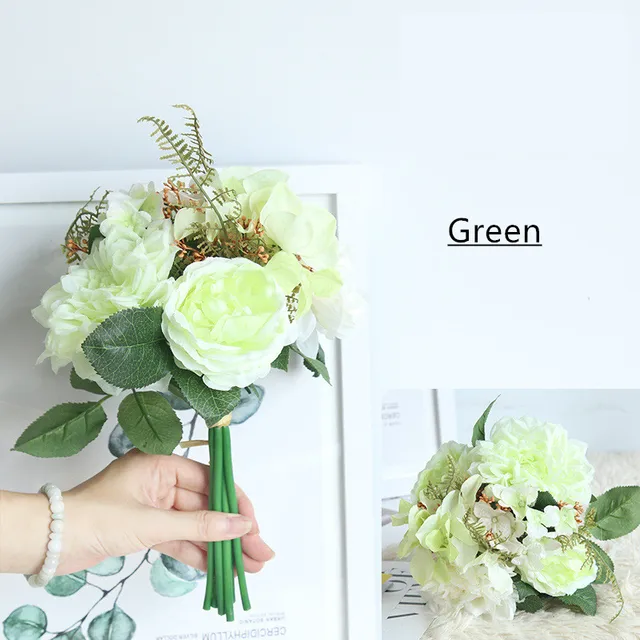 Buy Wholesale artificial flowers bouquet dahlia plants