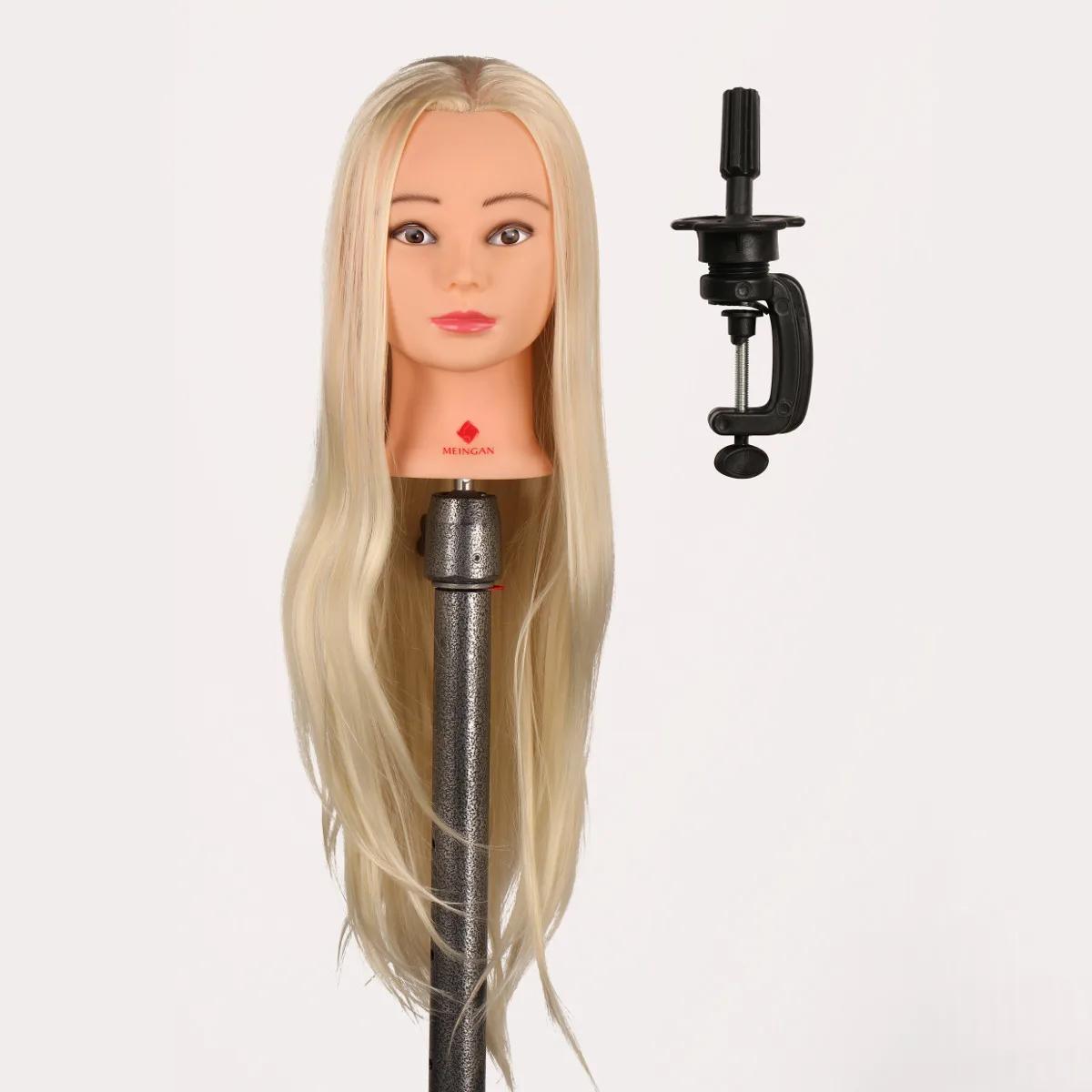 29 inch Hair Salon Hairdressing Training Practice Model Mannequin Doll Head With Clamp Holder New