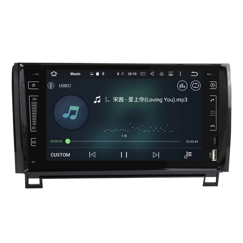 Cheap Android 9.0 Car Radio Navigation For Toyota Tundra Sequoia 2007-2013 DVD Player GPS Multimedia WIFI Bluetooth Video Stereo 2