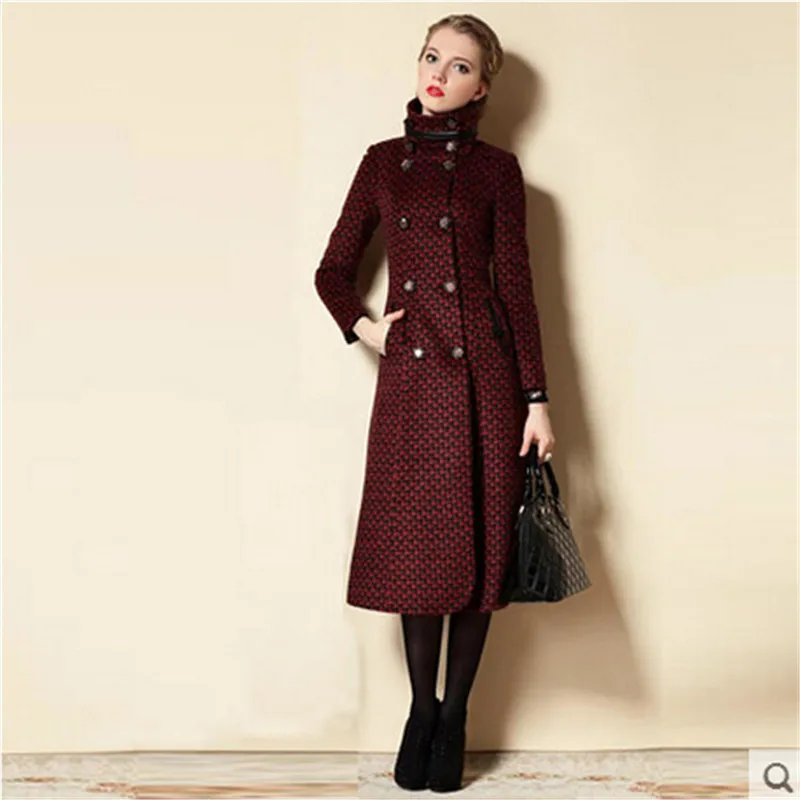 Последняя новинка, Женская кашемировая парка, зимнее пальто, женское длинное тонкое модное кашемировое пальто высокого качества, женская одежда BN113
