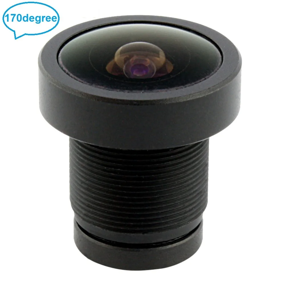 Объектив камеры безопасности широкий угол 170 градусов M12 крепление cctv Рыбий глаз объектив с 650nm ИК фильтр для usb камер/ip камер