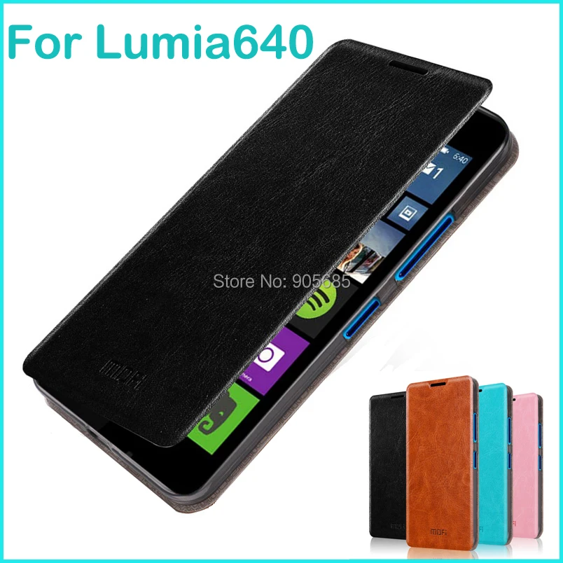For Microsoft Lumia 640(5.0) Case Luxury Flip Leather Stand Case For Nokia Lumia 640(5.0) Hight Quality Book Style Phone Cover