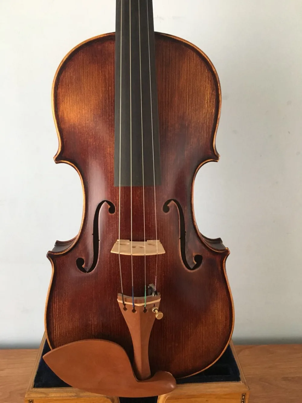 

Master 4/4 size violin HOPF model nice sound full hand made violin