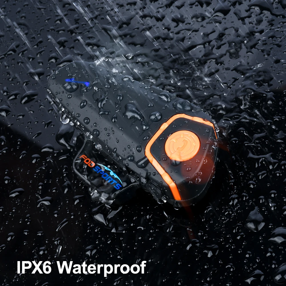 Fodsports BT-S2 Pro мотоциклетный шлем Интерком мотоцикл беспроводная bluetooth гарнитура Водонепроницаемый BT интерфон с FM Fodsports BT-S2 Pro мотоциклетный шлем Интерком мотоцикл беспроводная bluetooth гарнитура Водонепроницаемый BT интерфон с FM