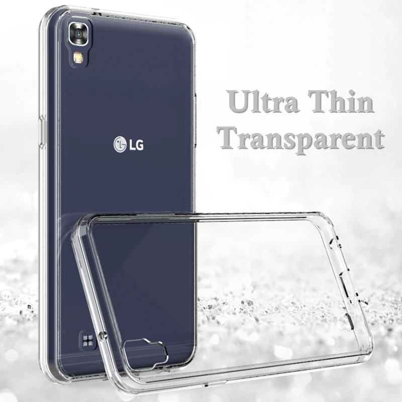 

For LG X Power Case Transparent Clear Slim Thin Soft TPU Silicone Case For LG X Power K210 K220 K220ds 2 3 Cover Back Case Funda